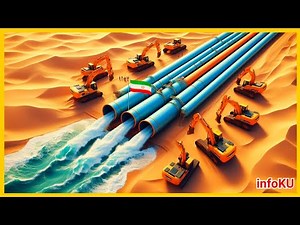 Super Project Moves Sea Water to Desert | Iran Sea Water Transfer Project