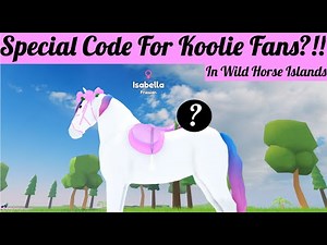 Special Code For Koolie Fans?!!! Wild Horse Islands