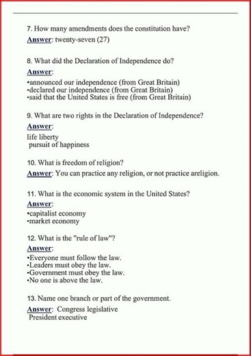 Civics Test Graded A Actual Test Questions And Answers Solve video