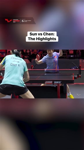 Sun Yingsha is chasing the #SingaporeSmash title once again 🫱🏻‍🫲🏼 After lifting the trophy in 2023 and 2025, she’s back for more this season 😎 #TableTennis | Singapore Smash