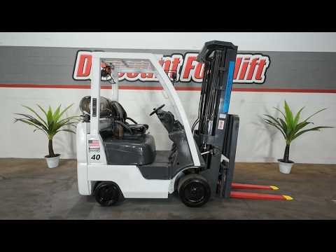 NISSAN UNICARRIERS MCP1F1A20LV 4,000lb LP (Propane) #3548 - Forklift for Sale