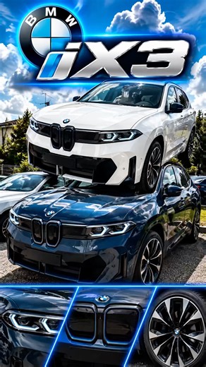 NEW BMW iX3 2026 😱 805 KM Range Electric SUV! #shorts