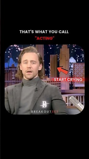 Tom Hiddleston's Baby Yoda Tears on Falon