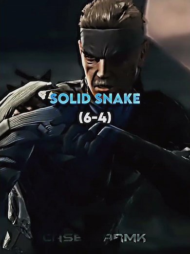 Solid Snake MGS VS Sam Fisher SC #metalgearsolid #splintercell #solidsnake #samfisher #edit #shorts