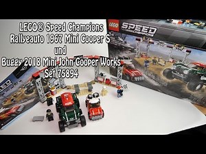 LEGO Rallyeauto 1967 Mini Cooper S und Buggy 2018 Mini John Cooper Works (Set 75894)