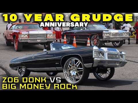 DONKMASTER Z06 DONK VS BIG MONEY ROCK GRUDGE RACE | 10 Year Anniversary | Glory Days of Donk Racing