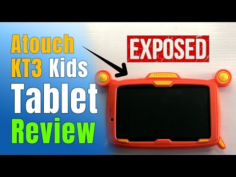 Atouch KT3 Android Kids Learning Tablet Review and Performance Test
