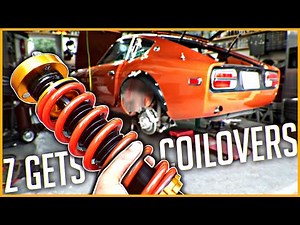 280Z Gets Modern COILOVERS! - Datsun 280Z Build Series #23
