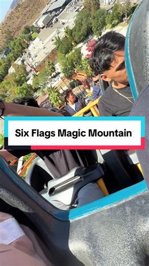 📍 Six Flags Magic Mountain, Valencia, CA 🎢 One of the biggest roller coaster parks in California ⏱️ We were seeing waits around 10 minutes for a lot of rides 📅 Check the schedule before going since hours change by day 🎟️ On TikTok? Tap the location to see tickets and plan your visit #SixFlagsMagicMountain #SixFlags #California #ThingsToDoLA #themeparks