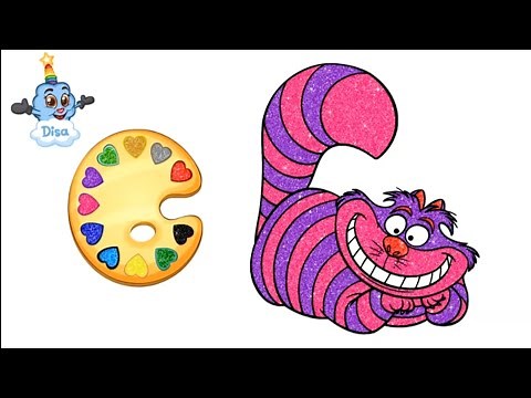 Cat Animal - Coloring Pages for Kids - Learn Colors