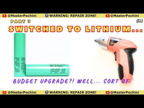 From NiMH to lithium 18650 — repair or waste of time?