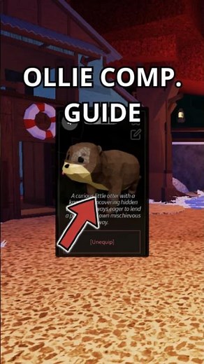 How To Get OLLIE COMPANION in Roblox Fisch.. | #roblox #fisch
