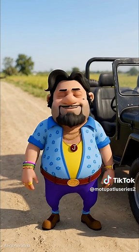 Motu and Patlu Build Their Own Jeep Adventure