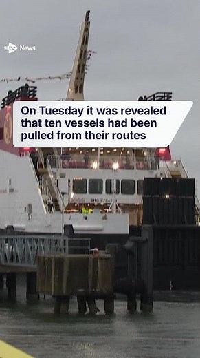 Third of CalMac ferry fleet out of service causing ‘worsening’ disruption