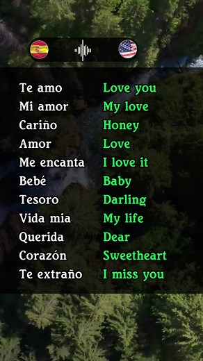 Dream Class 🥰 (@pageforvi) - Easy Spanish Learning: Love Expressions and Translations