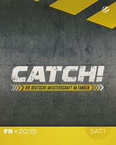 CATCH! geht weiter! Die Teamkapitäne Wincent Weiss, Catherine 'Cathy' Hummels, Pietro Lombardi und Christian Düren laufen in „CATCH! Die Deutsche Meisterschaft im Fangen 2022" heute um 20:15 Uhr in SAT.1 um den Sieg. Was für ein Fang! #catch2022 | Press Play: Best of TV