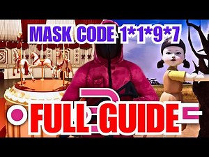 OCTO GAME 2 FORTNITE DEER MASK CODE (Octo Game 2 Fortnite ALL Secret Mask Codes & Glass Bridge)