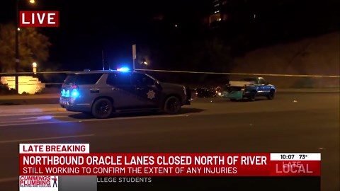Authorities respond to crash near Oracle, River in Tucson