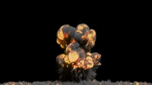 Blast Explosion Black Background Stock Footage Video (100% Royalty-free) 1100870119 | Shutterstock