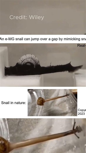 Jelly Robot Swings Using Electric Fields