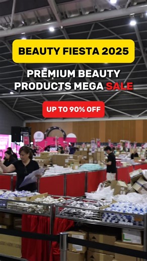 Simi Deals Singapore on Instagram: "PREMIUM BEAUTY PRODUCTS MEGA SALE🔥🔥 @beautyfiesta_sg 📅 JUL 25 - 27 📅 AUG 1 - 3 🕒10AM -10PM 📍Singapore Expo Hall 6A #beautyfiesta #beautyfiesta2025 #sale #discount #singapore #skincare #perfume #simideals"