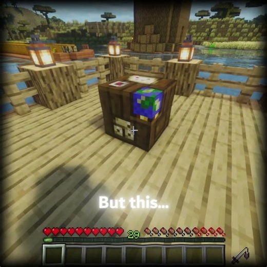 Crafting table vs Cartography table #minecraft