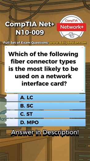 CompTIA Network+ (N10-009) Exam-Style Practice Question 2026