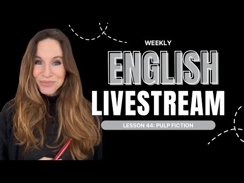 English Lesson Online | PULP FICTION | Practice English | Full Lesson for Non-Native Speakers