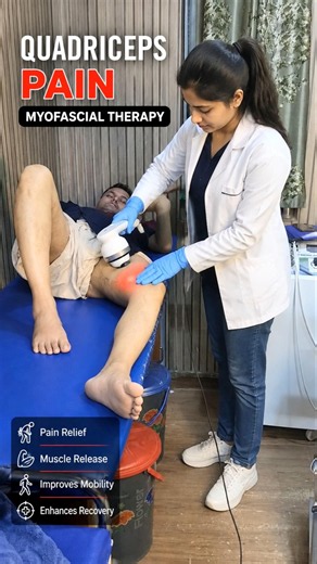 Quadriceps Pain Myofascial Therapy Best Physiotherapy TreatmentforThighMusclePain InstantPain Relief