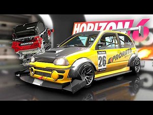 RACING V6 SWAP in the VIVIO is INSANE - Forza Horizon 6
