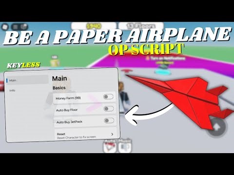 *NEW* Be a Paper Airplane Script | Pastebin 2025
