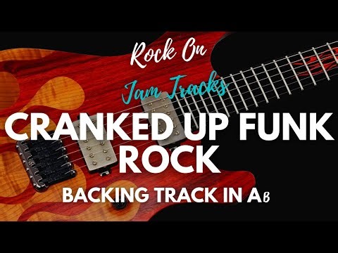 Groove Rock Backing Track For Guitar In Ab Minor | Funk Rock