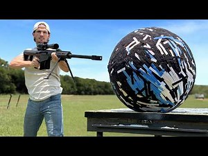 Can a Giant Velcro Ball Stop a Bullet?