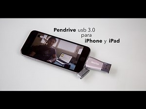 Pendrive para iPhone y iPad iOS análisis en Español