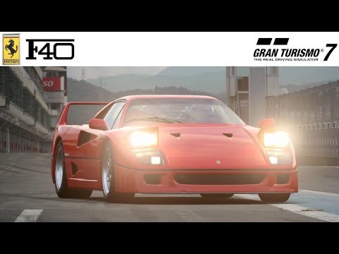 Ferrari F40 '87 | Gran Turismo 7 | Replay