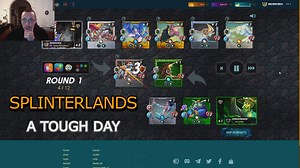 Splinterlands - A Tough Battle Day