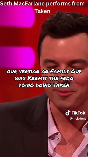 Seth MacFarlane's Hilarious Kermit The Frog Impression