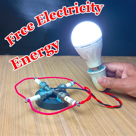 New Generator Free Energy Self Running By Magnet With Spark Plug | Free Electricity | Rana Craft