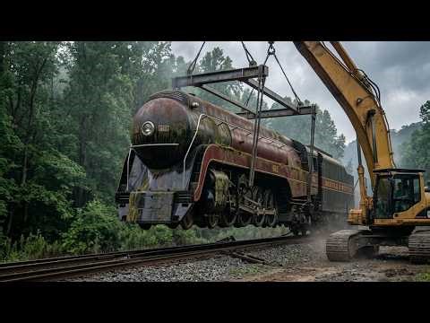 Norfolk & Western 611 | Epic ASMR Steam Locomotive Restoration to Glory