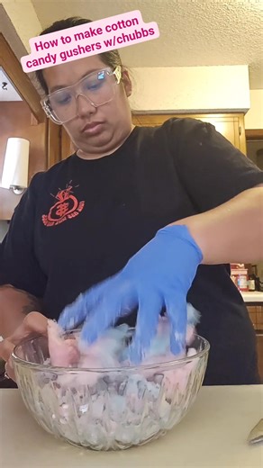 How to make cotton candy gushers w/chubbs!! #chubbscrackcandiedfruitllc #yourlocalcrackcandiedfruitdealer #fyp #viralreelschallenge Part 5 | Chubb's Crack Candied Fruit LLC