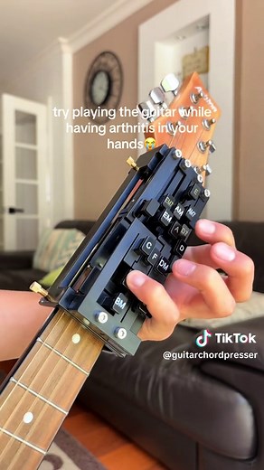 The Guitar Chord Presser on TikTok