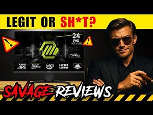 MSI MAG 244F Gaming Monitor Review: Real 200 Hz Performance or Marketing Magic? (2025)