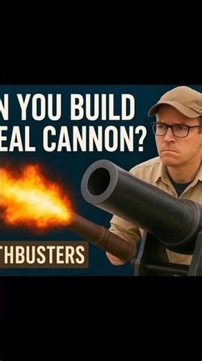 Trying the crazy myth: Can matchstick powder make a real cannon? 🔥#america #youtubeshorts #facts