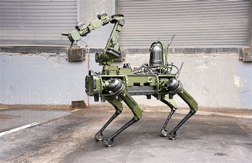 Ghost Robotics releases manipulator arm for Vision 60 quadruped - The Robot Report