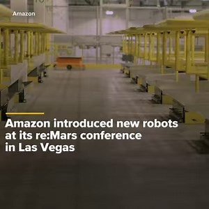 7.2K views · 49 reactions | Amazon shows off its new warehouse robots that can automatically sort packages: Meet Pegasus and Xanthus. | CNBC | Facebook