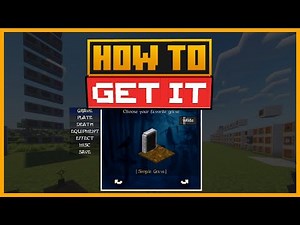 🟨 HOW to CUSTOMIZE your TOMB in the CORAIL TOMBSTONE MOD in MINECRAFT