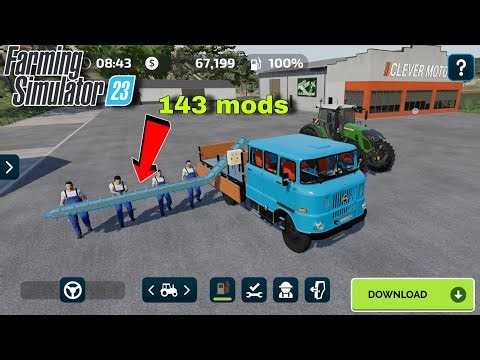 Fs23 mods - IFA W50 Harvester sugarbeet & 150 mods