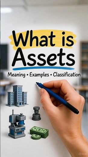 What is an Asset? | Meaning & Definition | #assets #assetsandliabilities #shorts