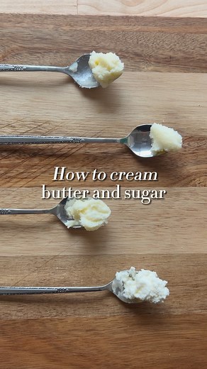 Half Batch Baking | Here’s your guide to the science behind creaming butter and sugar When you combine butter and sugar, the sharp edges of the sugar crystals... | Instagram