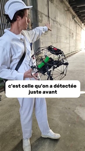 [Partie 3/4 réacteur nucléaire G2] Un drone analyse la radioactivité au CEA de Marcoule